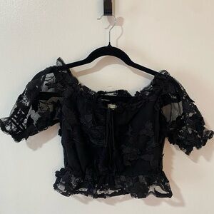 The Sang lace elegant blouse